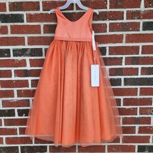 NWT Azazie Marybell Custom A-Line Bow Satin Tulle Dress 2 Colors